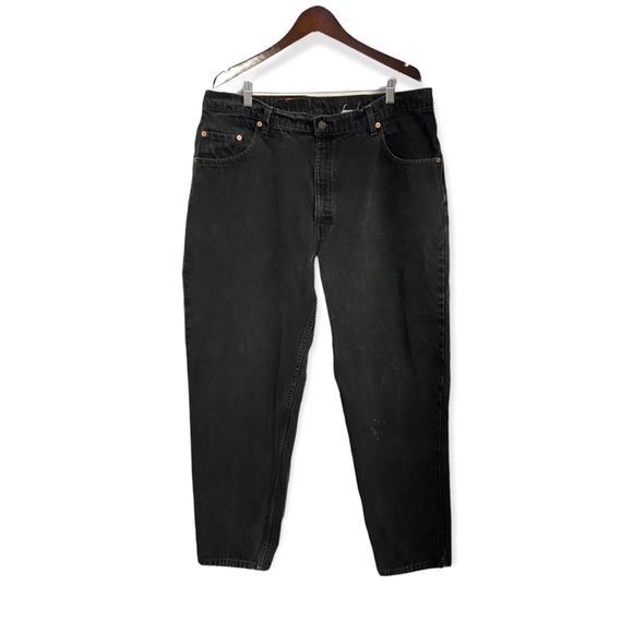 Vintage Levi’s 560 Black High Waisted Jeans - Picture 3 of 13